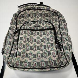 Vera Bradley Quilted Campus Backpack - Rare Pattern (Repair Opportunity)